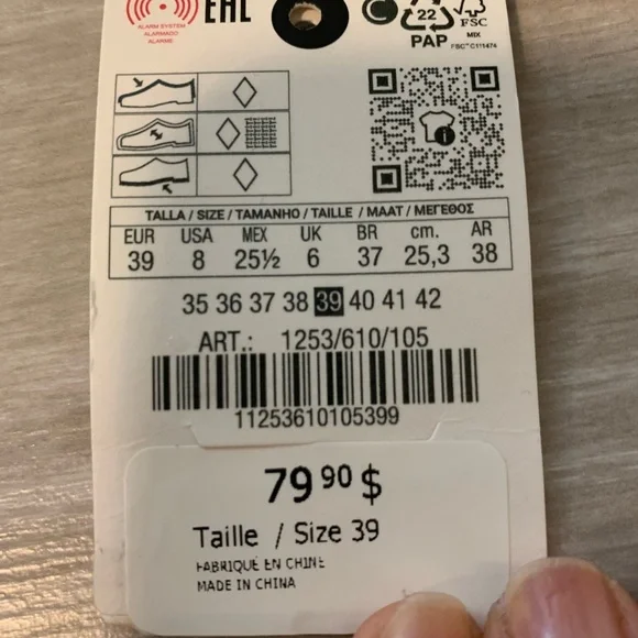 Zara Dark Brown Women's Heels - Picture 6 of 6